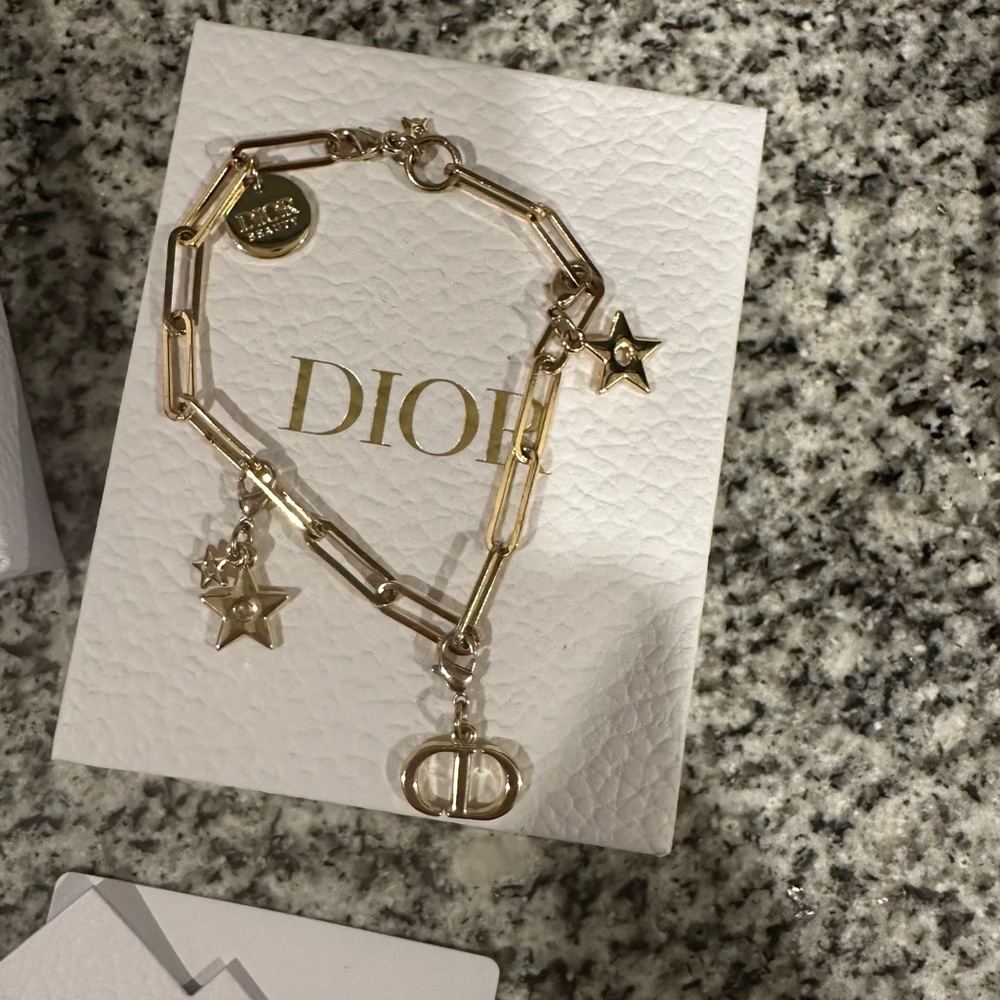 Authentic Dior Phone/Bag Charm/bracelet